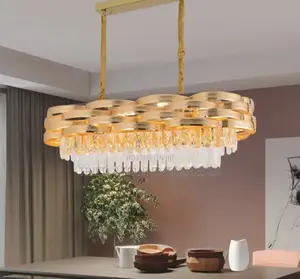 Unique Led Modern Crystal Chandelier Lights Jk9wn