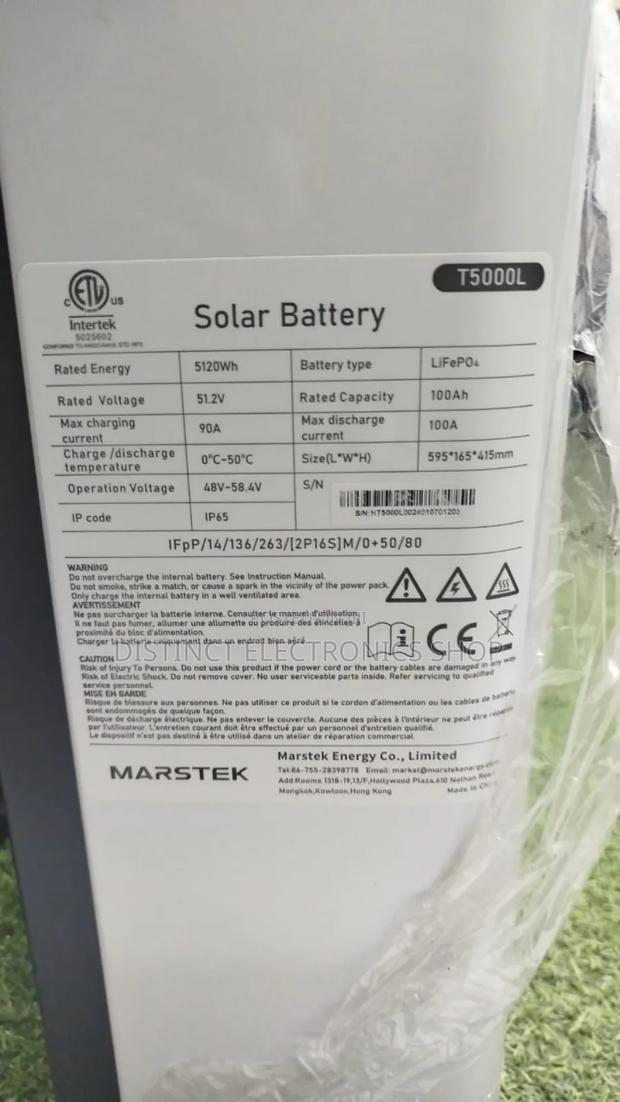 Lithium Solar Battery 48v,100ah - thumbnail 2