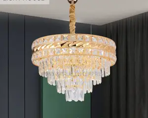 Indoor Led Lighting Crystal Chandelier Lights Jn9yv