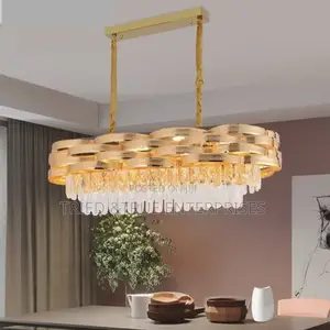 Quality Led Crystal Chandelier Hanging Light Fq5ck