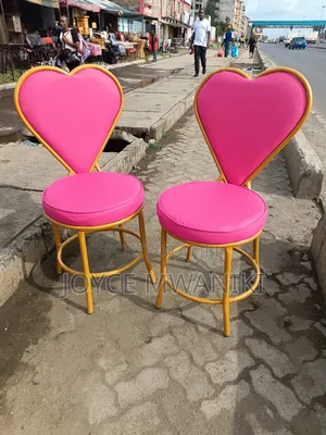 Love Seat Leather Pink 