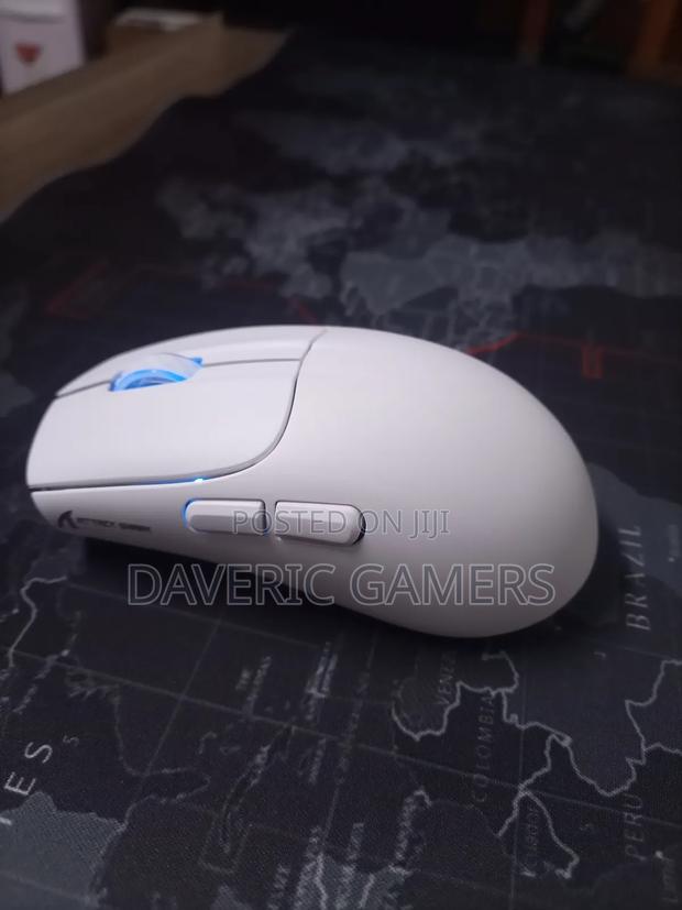 A Combo of Attack Shark X5 Wireless Mouse a RGB Mouse Pad