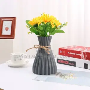 Grey Flower Vase
