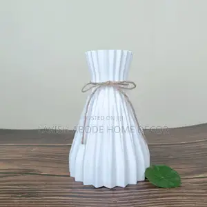 White Flower Vase