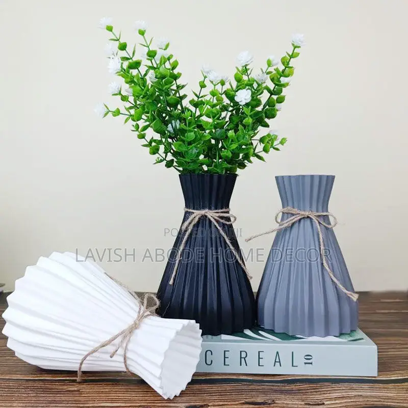 White Flower Vase