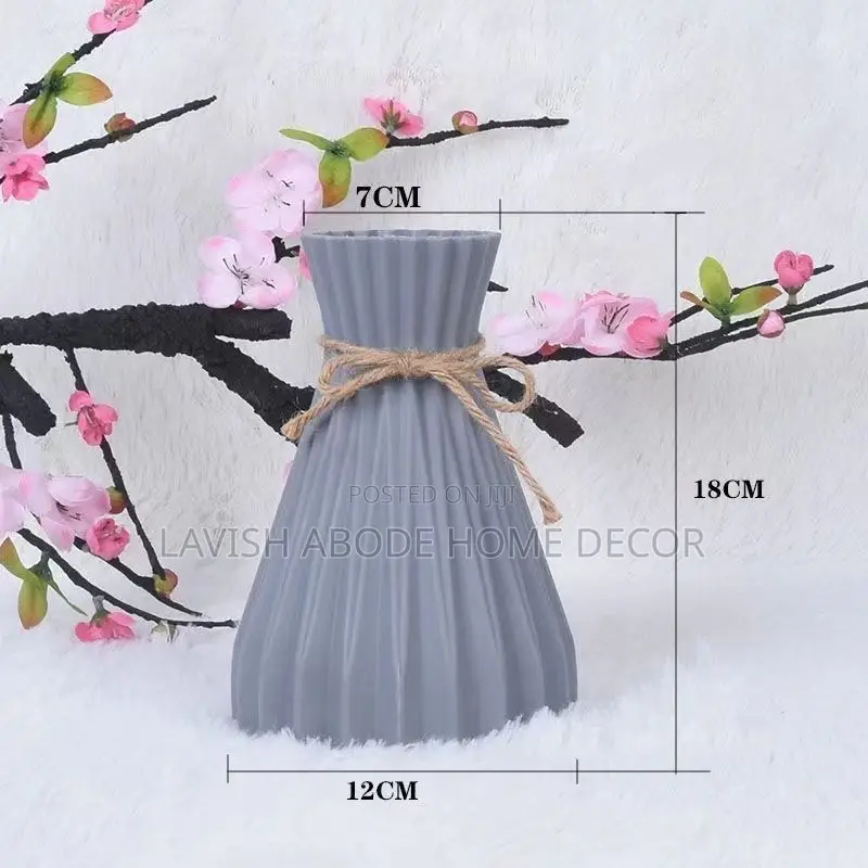 Beautiful Flower Vases - White, Black and Grey