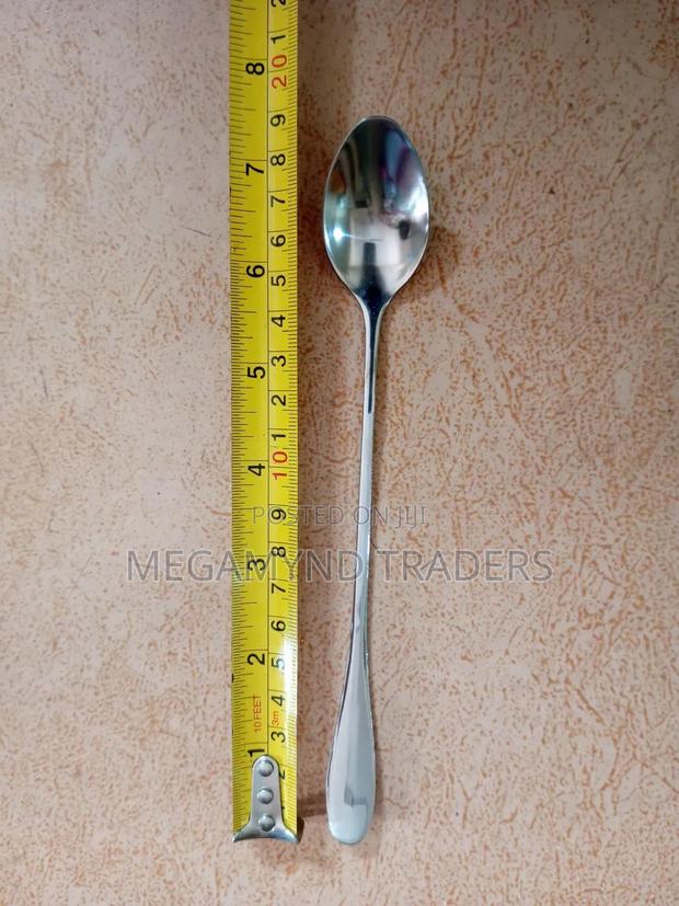 6pc Long Tea Spoon/Stainless Steel Tea Spoon - thumbnail 3