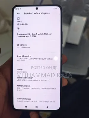 New Xiaomi 12T Pro 256 GB Silver
