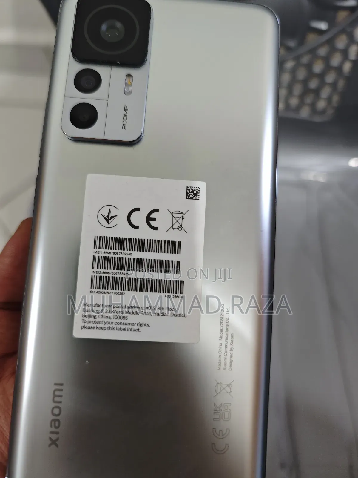 New Xiaomi 12T Pro 256 GB Silver