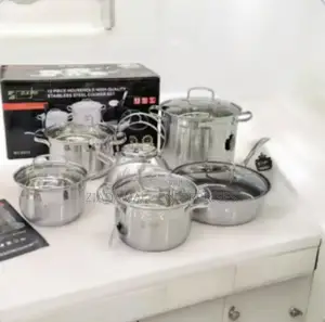 12-Piece Bosch Kitchen Cookware Set: High-Quality Stainless