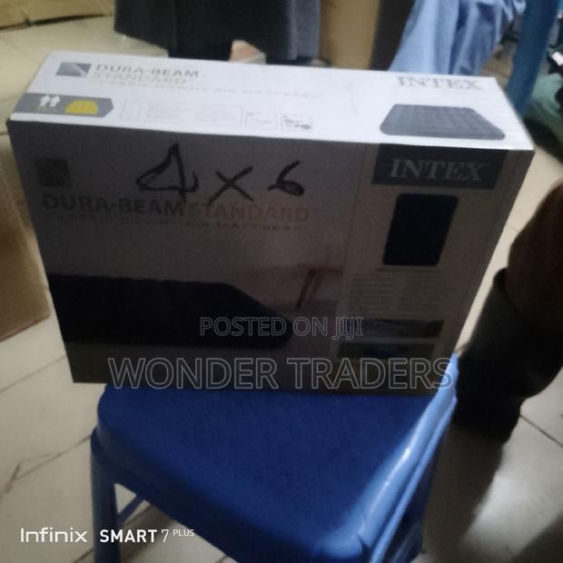 Intex Inflatable Mattress 4 X6 With Free Air Pump - main view
