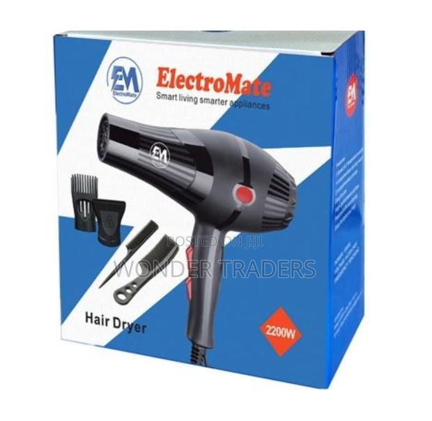 Electromate Blow Dryer Hair Blower 2200w With 3 Speed 2