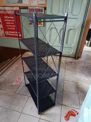 Strong Foldable 5 Tier Kitchen Rack - thumbnail 2