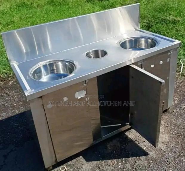 Exciting Ss Sluice Sink With Cabinet