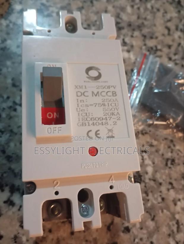 Professional Solar Pv McCb Breaker Dc 2pole 250a - main view