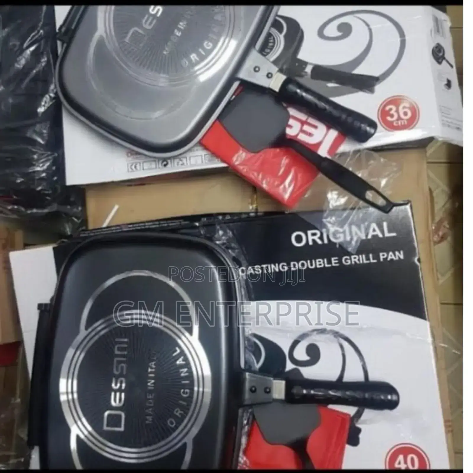 36 Cm Double Grill Pan