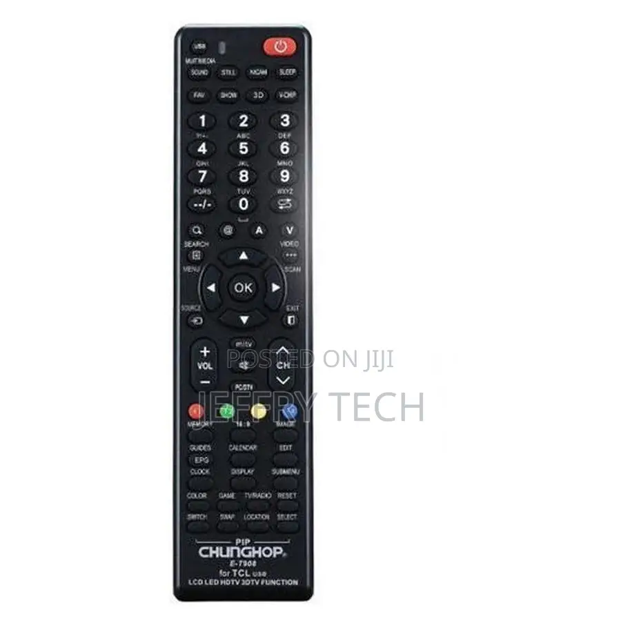 Universal Tv Remote Control for TCL LCD Led Smart HDTV Hd Tv