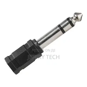 3.5mm Female to 6mm Male Audio Adapter/Connector for Headpho