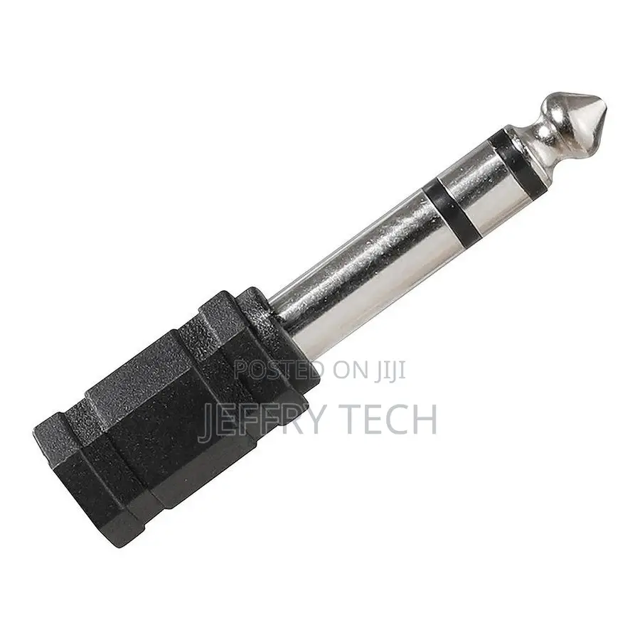 3.5mm Female to 6mm Male Audio Adapter/Connector for Headpho