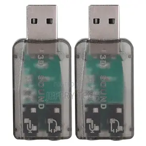 Male Usb-a to Female 3.5mm Audio Adapter/Connector for Pc/La