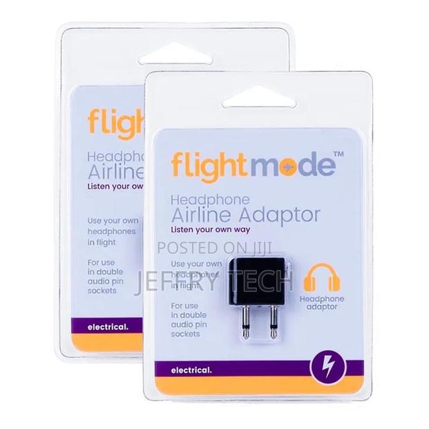 Flightmode Airplane Stereo Socket Audio Adapter for 3.5mm He - thumbnail 2