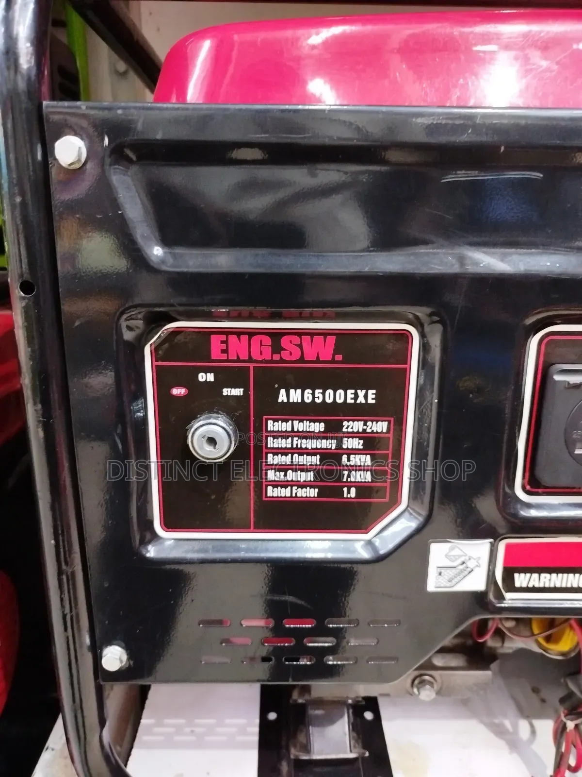 Gasoline Generator 7.5kva