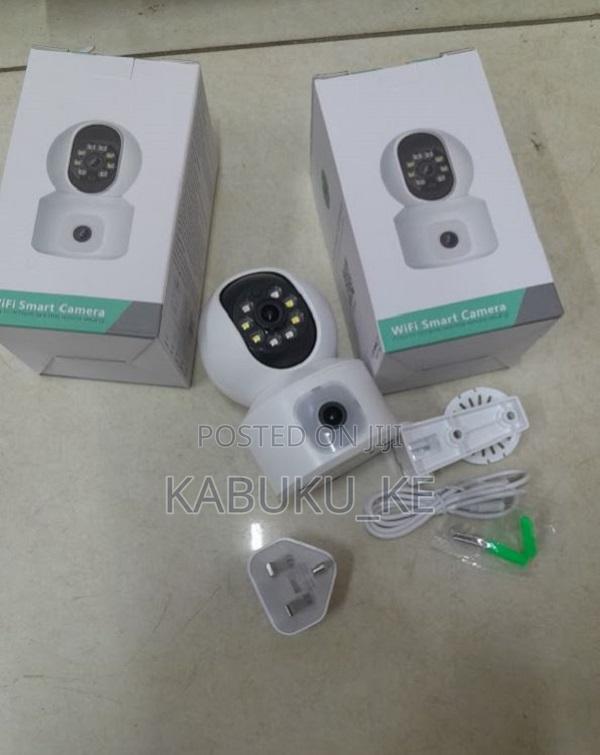 Dual Lens 4mp Wifi Smart Home Nanny Camera PTZ