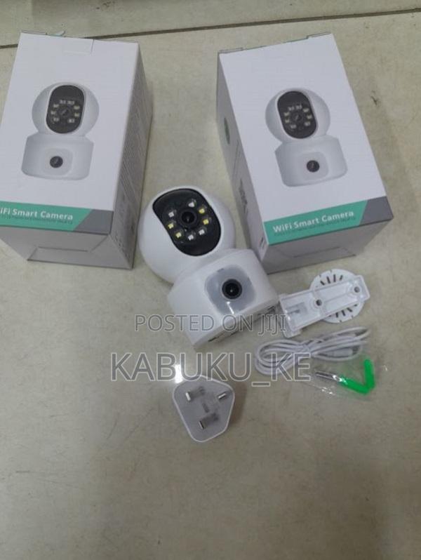 Wifi Smart Home Camera With Dual Lenses