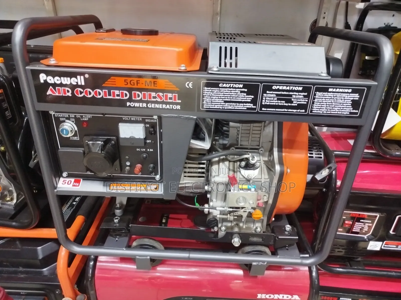 Pacwell Diseal Generator 4.5kva