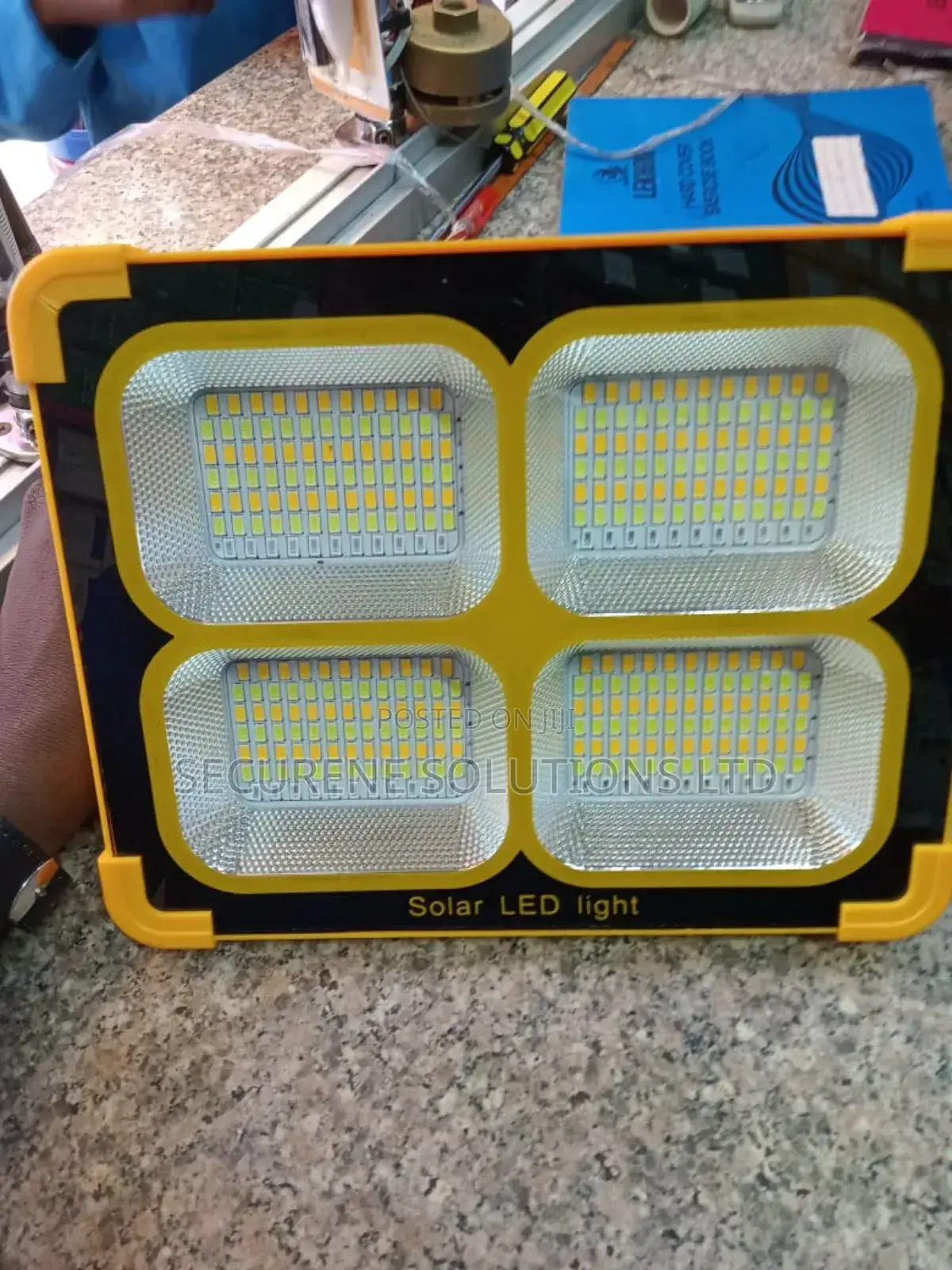 Portable Solar Panel Spotlight Super Bright 348led