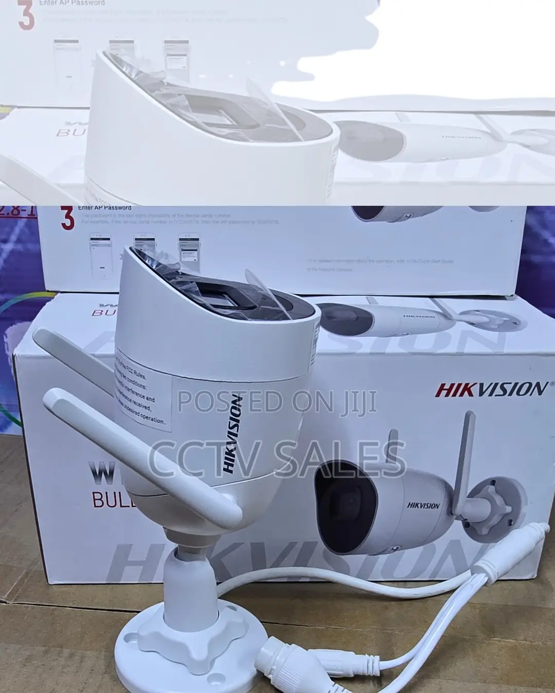 Wireless Hikvision Outdoor Camera With Two Way Audio