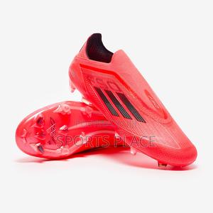 Red F50 Elite Laceless Fg Football Boots - thumbnail 2