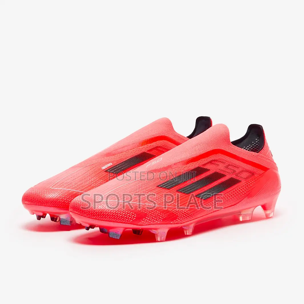 Red F50 Elite Laceless Fg Football Boots