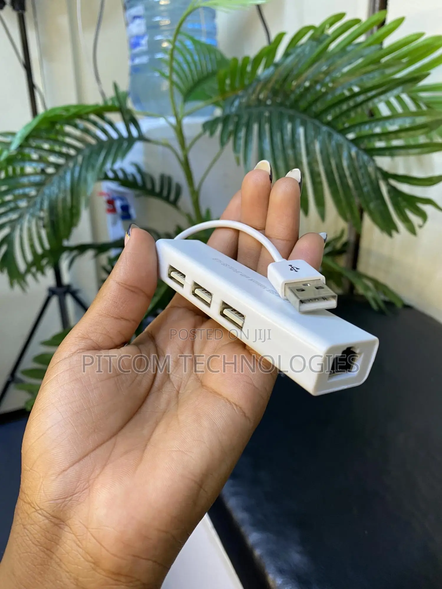 Type-c Hub With Rj45 Port And 3 Usb Ports