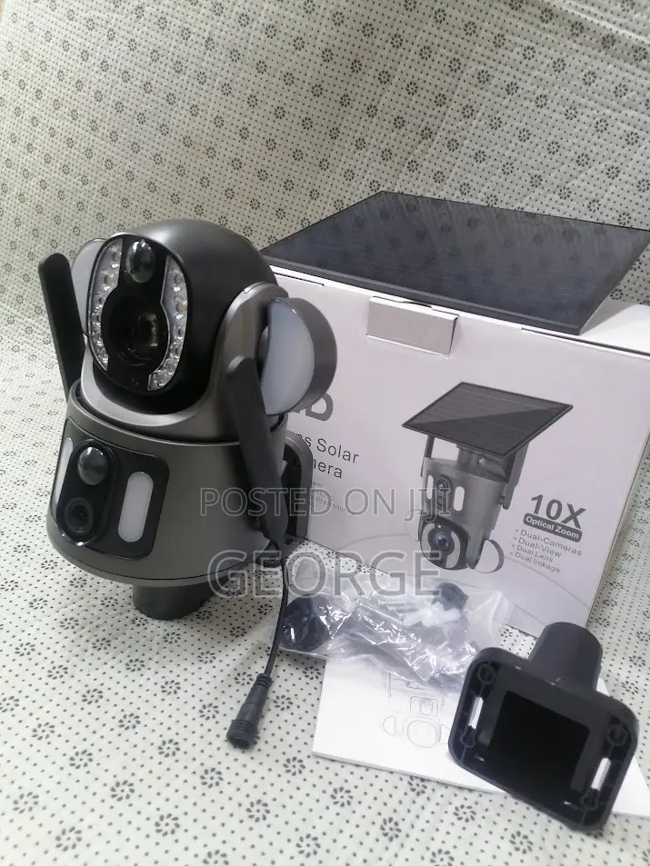 Quality 4g Sim Card Solar Camera Cctv- Ptz S10-4g