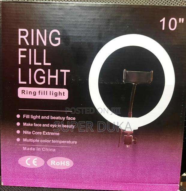 Ring Fill Light.3 Light Modes.Tripod Stand.Phone Holder.10 "