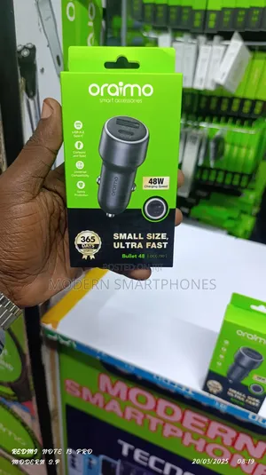 Oraimo Bullet 48 48w Car Charger