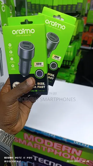 Oraimo Bullet 48 48w Car Charger