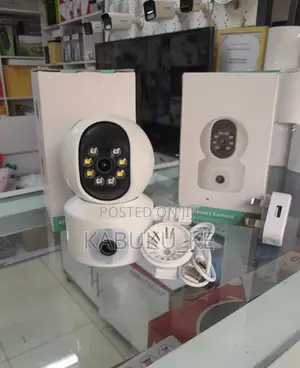 Wireless Wifi Dual Lens Smart Home Camera 4mp