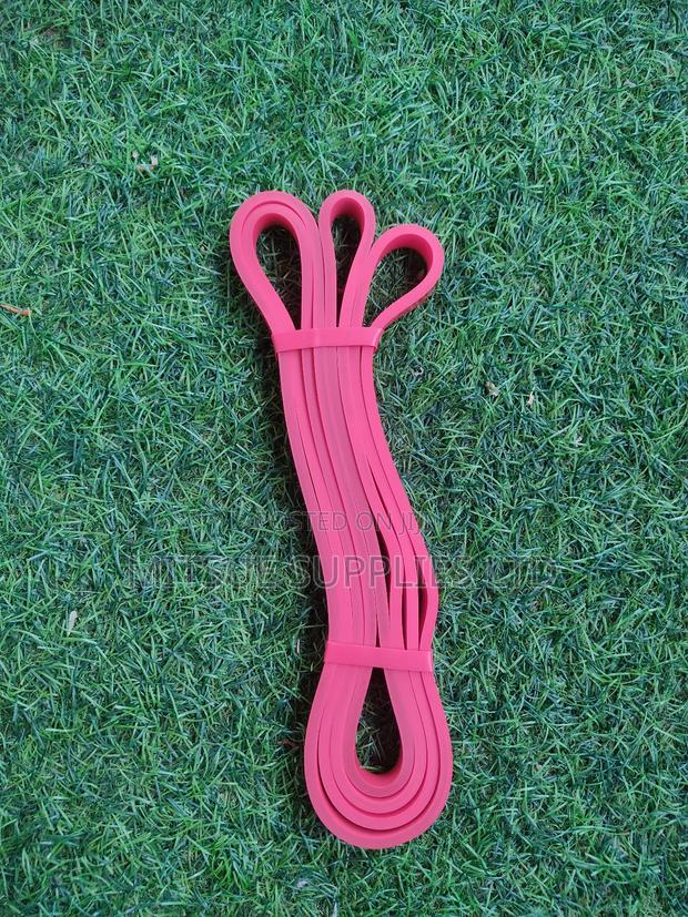 Multipurpose Fitness Resistance Latex Loop /Band 1.3cm Red