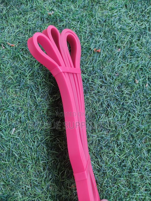 Multipurpose Fitness Resistance Latex Loop /Band 1.3cm Red - thumbnail 2