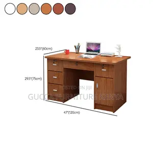 Office Tables:140cm Rectangle Composite Wood Writing Desk