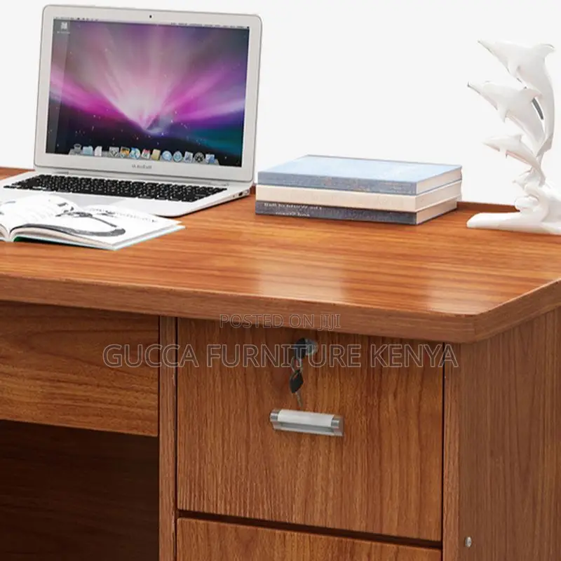 Office Tables:140cm Rectangle Composite Wood Writing Desk
