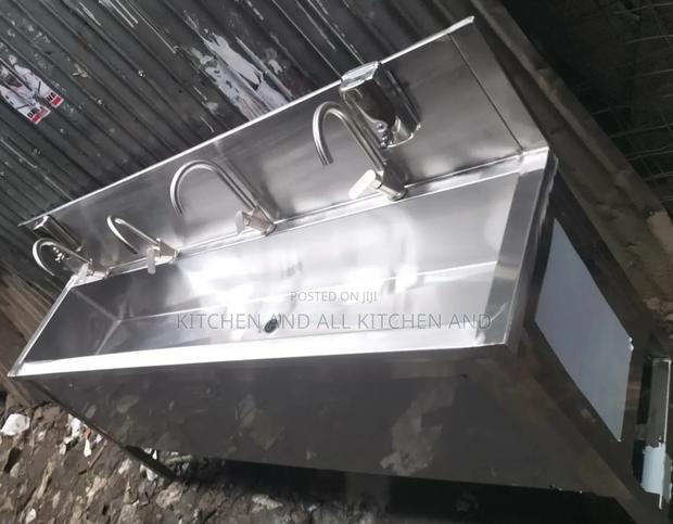 Modern Classic Stainless Steel Trough Sink