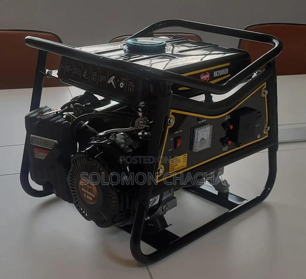 Hk2000en Hisaki Japan Petrol Generator 1.2kva Manual Start - main view