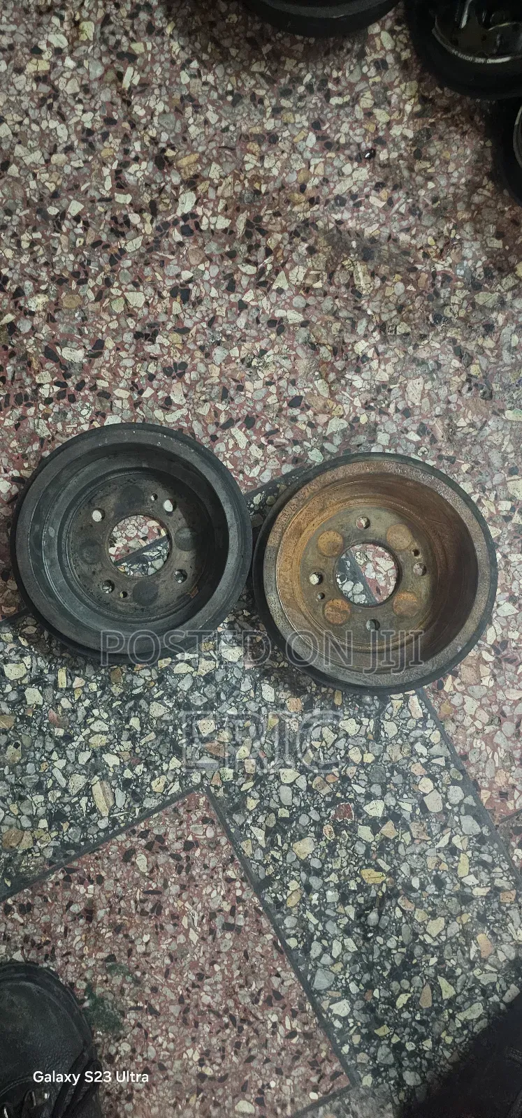 Honda Fit Rear Drums Well Maintained