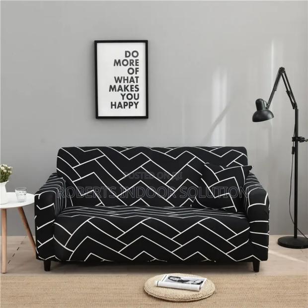Sofa Goals. Polyester Cotton Printed Seat Covers