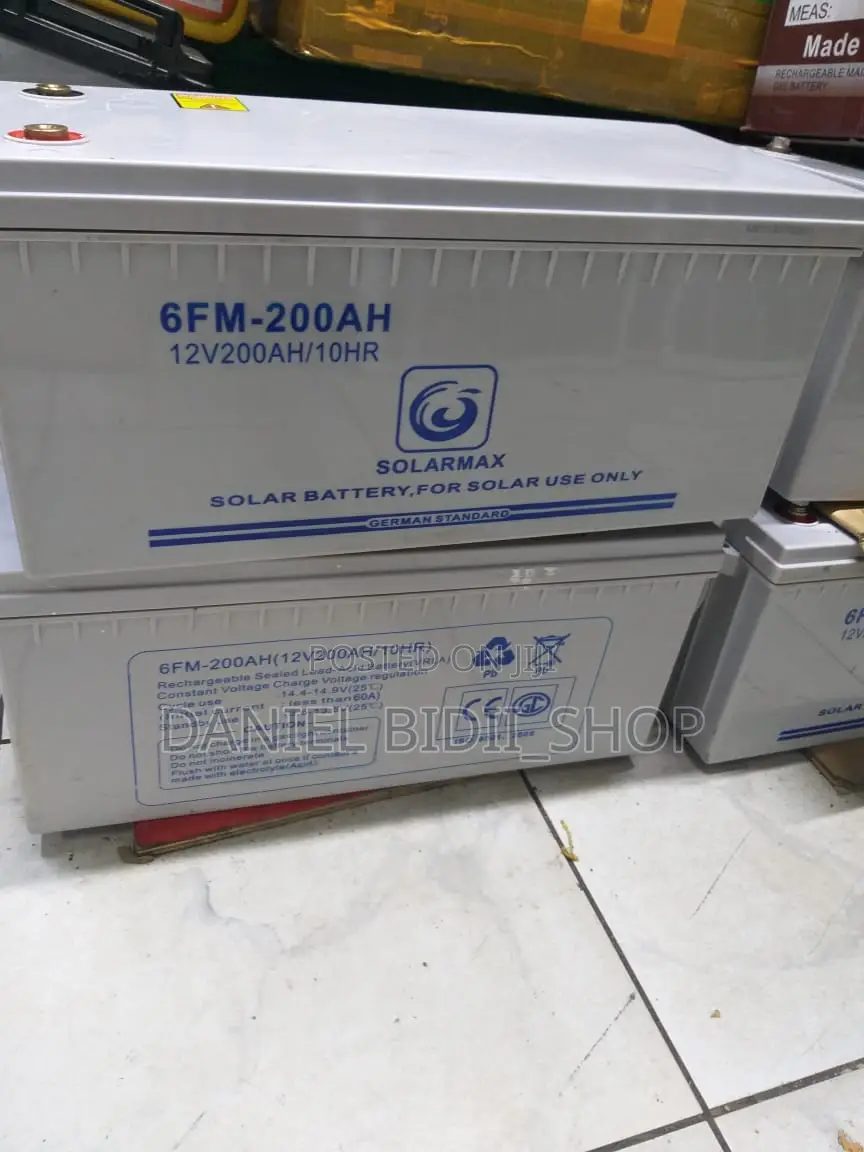 Solarmax 12v 200ah Solar Backup Battery