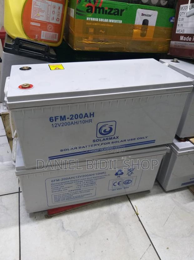 12v 200ah Solarmax Deep Cycle Solar Backup Battery - main view