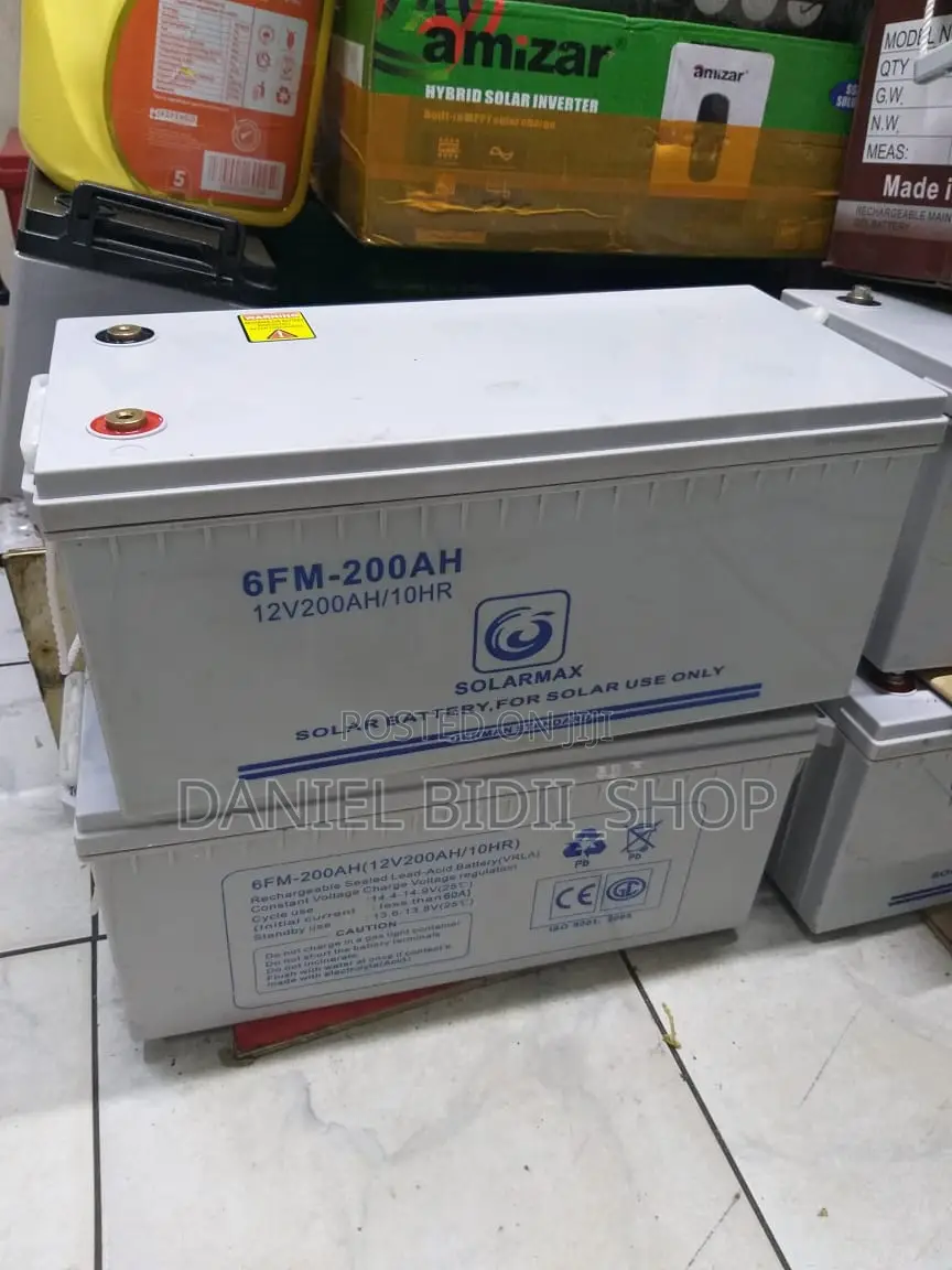 12v 200ah Solarmax Deep Cycle Solar Backup Battery